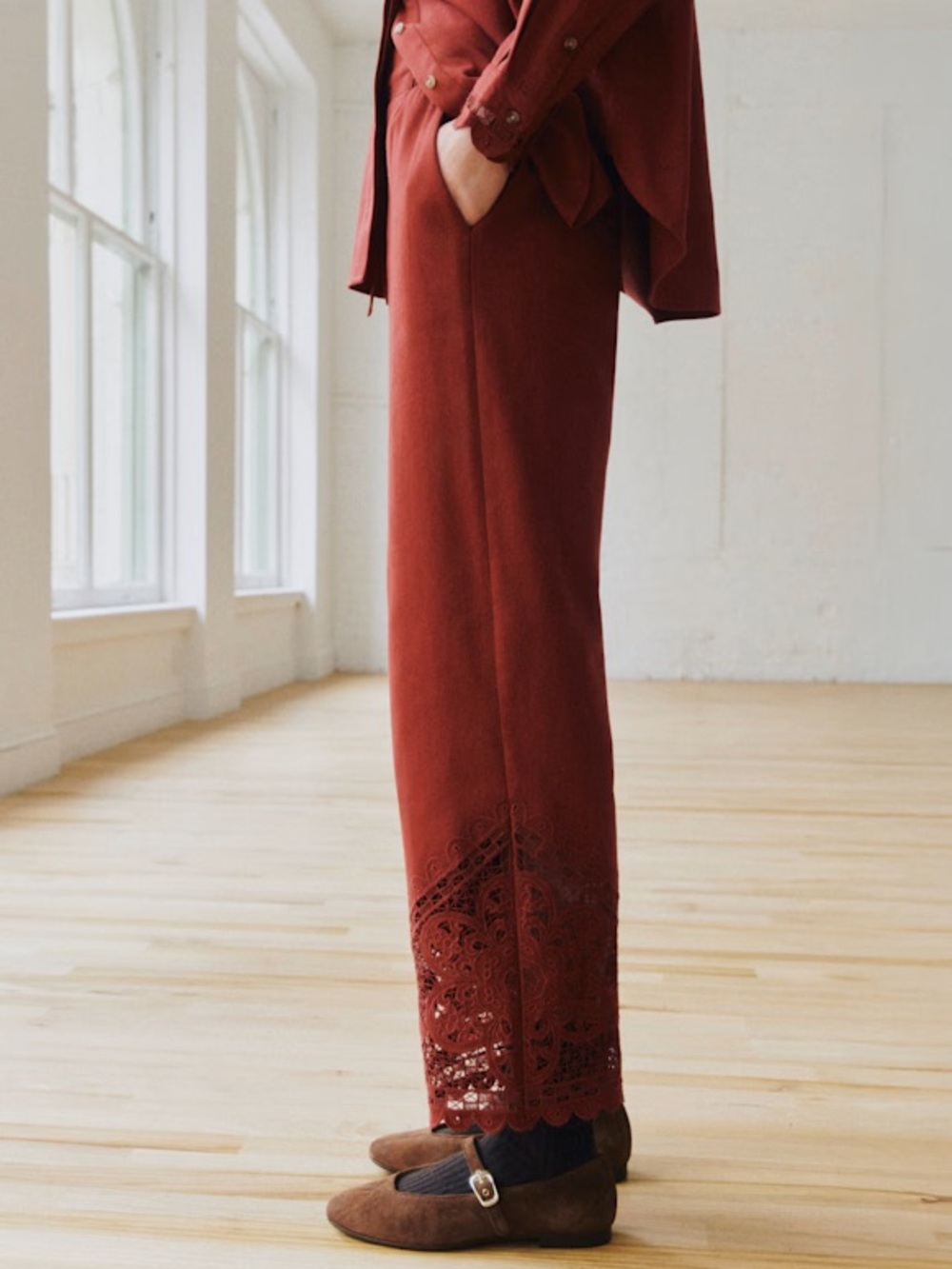 Sezane x Sea NY Bruce Trousers - Picture 2 of 12